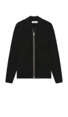 Samsoe & Samsoe Guna Zip Sweater In 黑色