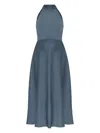 Samsoe & Samsoe Rheo Dress In 蓝色