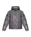Samsoe & Samsoe Samsoe Samsoe Quilted Hooded Jacket In Gray