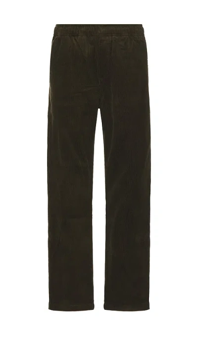 Samsoe & Samsoe Jabari Trousers In Dark Green