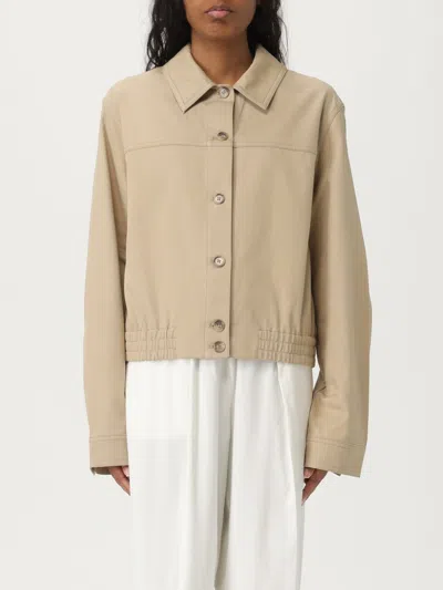 Samsoe & Samsoe Jacket Samsoe Samsoe Woman Color Beige In Neutral