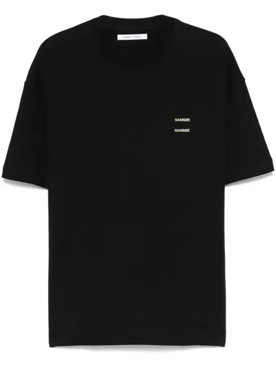 Samsoe & Samsoe Joel T-shirt In Black
