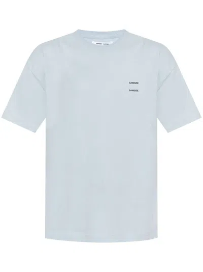 Samsoe & Samsoe Joel T-shirt In Blue