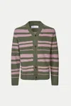 Samsoe & Samsoe Saarin Cardigan In Green