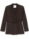 Samsoe & Samsoe Samsoe Samsoe Salot Blazer In Light Brown