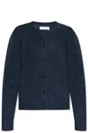 Samsoe & Samsoe Samsoe Samsoe Nor Short Cardigan In Black