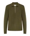 Samsoe & Samsoe Samsoe Samsoe Zip Collar Knitwear In Green