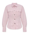 Samsoe & Samsoe Samsoe Samsoe Tailored Button-up Top In Pink