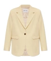 Samsoe & Samsoe Long-sleeved Suit Coat In Nude