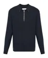 Samsoe & Samsoe Samsoe Samsoe Ribbed Zip Knitwear In Black