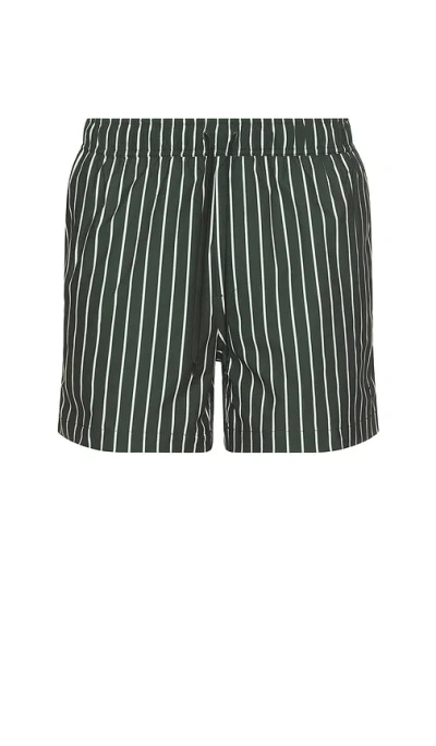Samsoe & Samsoe Moses Swim Shorts In Green