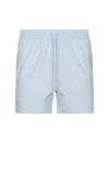 Samsoe & Samsoe Moses Swim Shorts In Baby Blue
