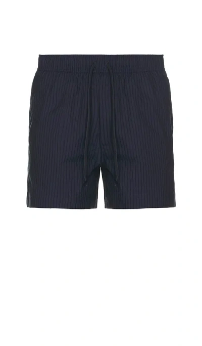 Samsoe & Samsoe Moses Swim Shorts In Navy