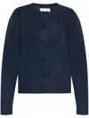 Samsoe & Samsoe Samsoe Samsoe Nor Short Cardigan In Blue