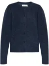 Samsoe & Samsoe Samsoe Samsoe Nor Short Cardigan In Blue
