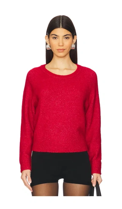 Samsoe & Samsoe Nor Sweater In Scarlet Sage