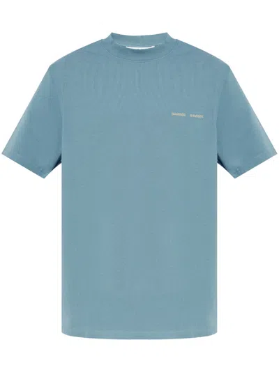 Samsoe & Samsoe Norsbro 6024 T-shirt In Blue