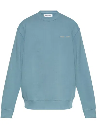 Samsoe & Samsoe Norsbro Sweatshirt In Blue