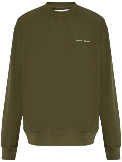 Samsoe & Samsoe Norsbro Sweatshirt In Green