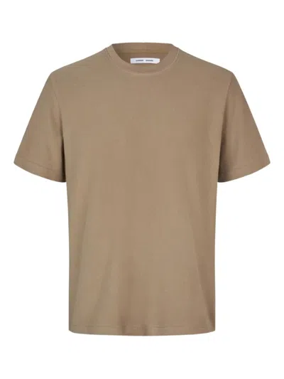 Samsoe & Samsoe Odin T-shirt In Neutral