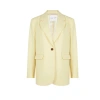Samsoe & Samsoe Plain Blazer Jacket In Beige
