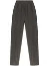 Samsoe & Samsoe Pleated Trousers In Grey