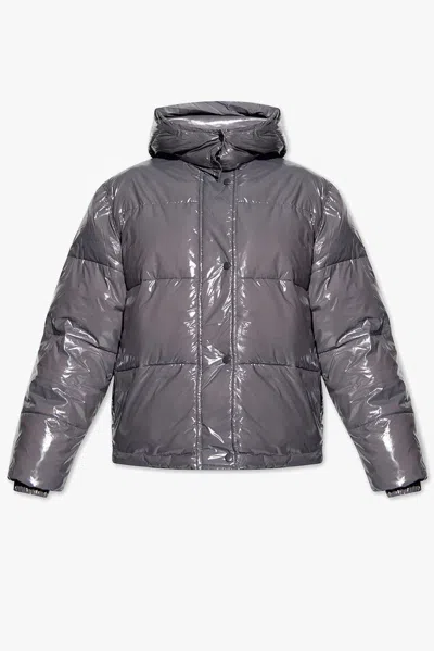 Samsoe & Samsoe Samsoe Samsoe Quilted Hooded Jacket In Black