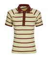 Samsoe & Samsoe Saamy Short Sleeve Polo In Yellow Brick St