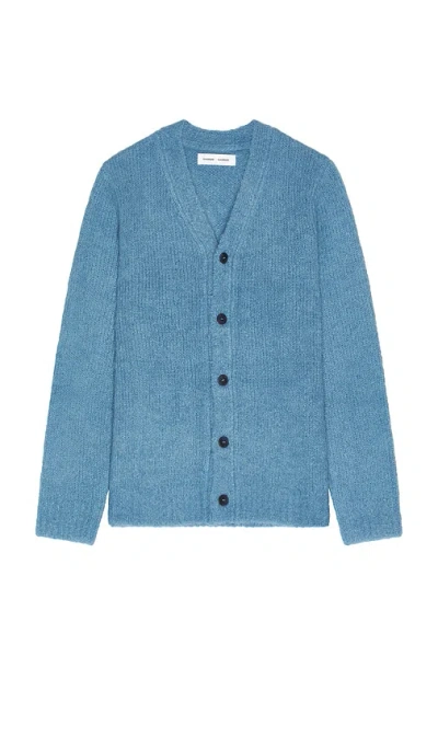 Samsoe & Samsoe Saarin Cardigan In Baby Blue