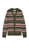 Samsoe & Samsoe Saarin Cardigan In Forest Night