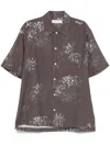 Samsoe & Samsoe Printed Shirt In Grau