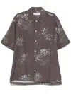 Samsoe & Samsoe Printed Shirt In Grey