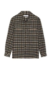 Samsoe & Samsoe Sacastor Overshirt In Blue