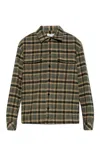 Samsoe & Samsoe Samsoe Samsoe Classic Plaid Button In Black