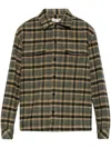 Samsoe & Samsoe Samsoe Samsoe Classic Plaid Button In Green