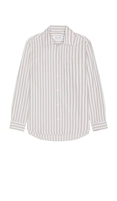 Samsoe & Samsoe Sadamon Shirt In Sedona Sage