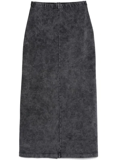 Samsoe & Samsoe Sadevin Midi Skirt In Black