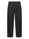 Samsoe & Samsoe Denim Trousers With Belt Loops