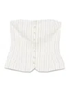 Samsoe & Samsoe Saellenna Top In White