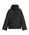 Samsoe & Samsoe Samsoe Samsoe Quilted Hooded Jacket In Black