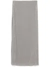 Samsoe & Samsoe Sahannan Maxi Skirt In Grey