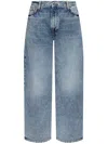 Samsoe & Samsoe Belt-loop Jeans In Blue