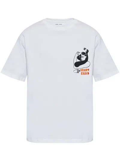 Samsoe & Samsoe Saheart T-shirt In White