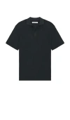 Samsoe & Samsoe Sajase Short Sleeve Polo In Navy