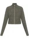 Samsoe & Samsoe Samsoe Samsoe Cozy Zip Knitwear In Grey