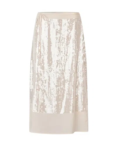 Samsoe & Samsoe Salike Skirt In Cream