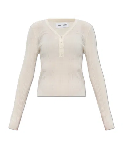 Samsoe & Samsoe Salori Sweater In Cream