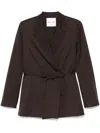 Samsoe & Samsoe Samsoe Samsoe Salot Blazer In Brown