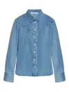 Samsoe & Samsoe Samos Denim Button-up Shirt
