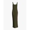 Samsoe & Samsoe Samsoe Samsoe Sunna Maxi Dress In Forest Night
